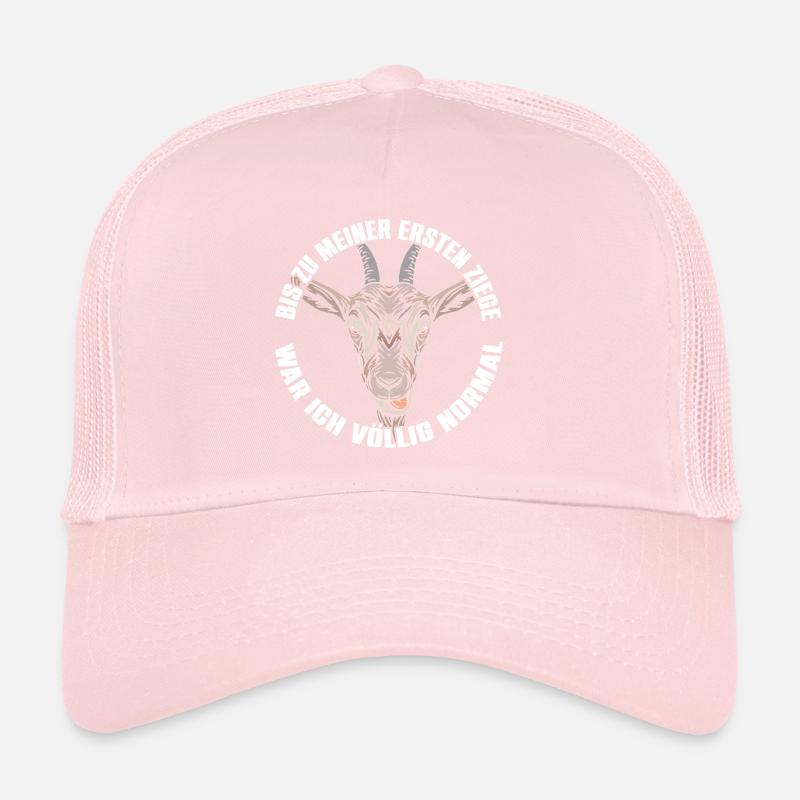 Bis zu meiner ersten Ziege war ich völlig normal Trucker Cap