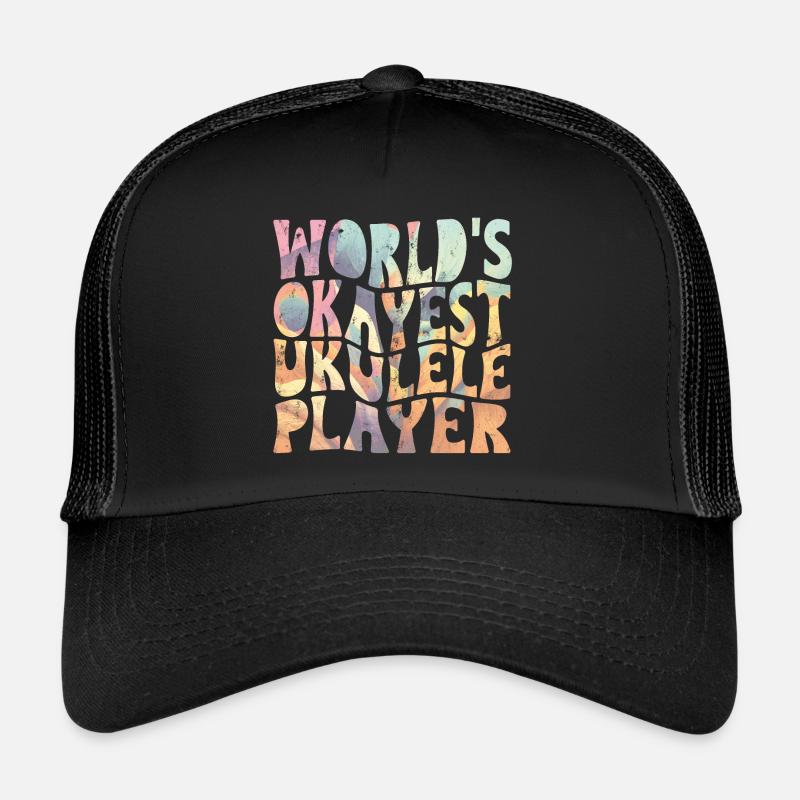 Le joueur de ukulélé le plus correct du monde Casquette trucker 