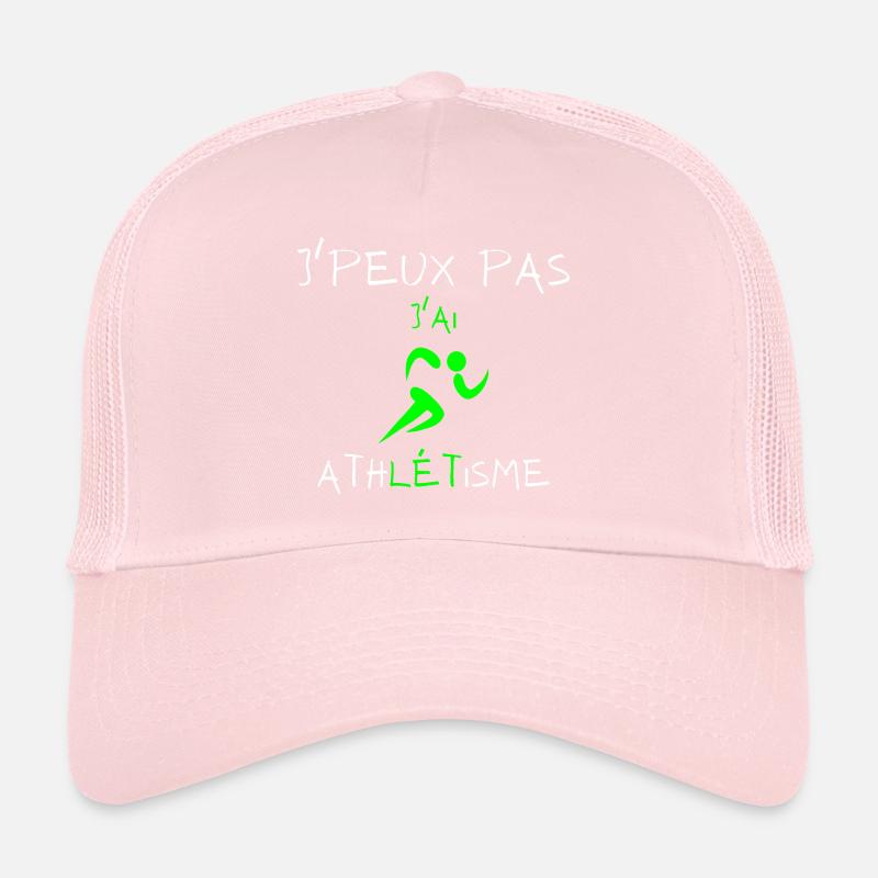 j'peux pas j'ai athlétisme Casquette trucker 