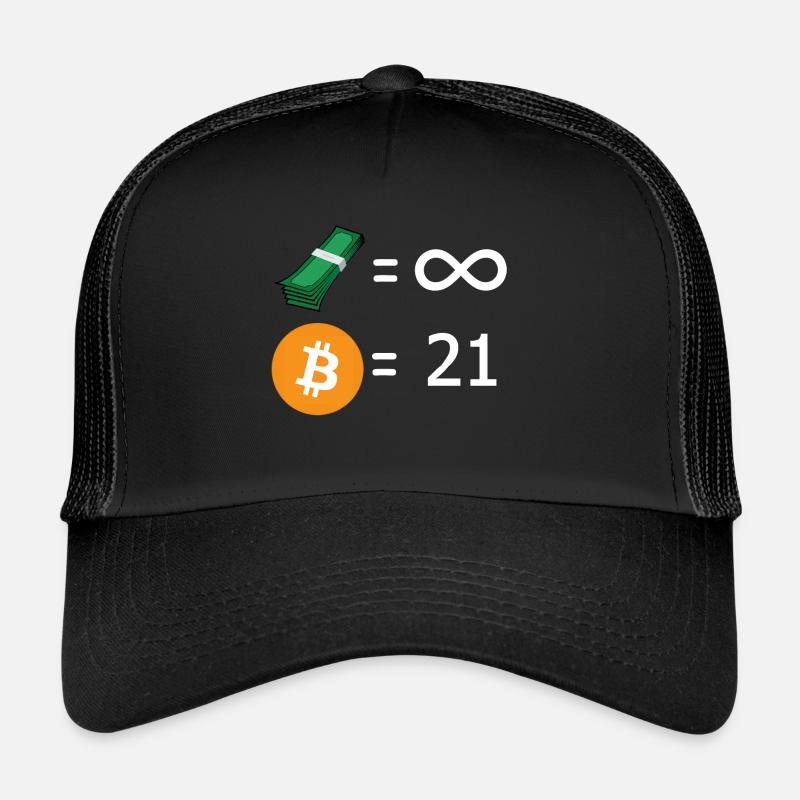 21 millions - Casquette trucker - noir/noir