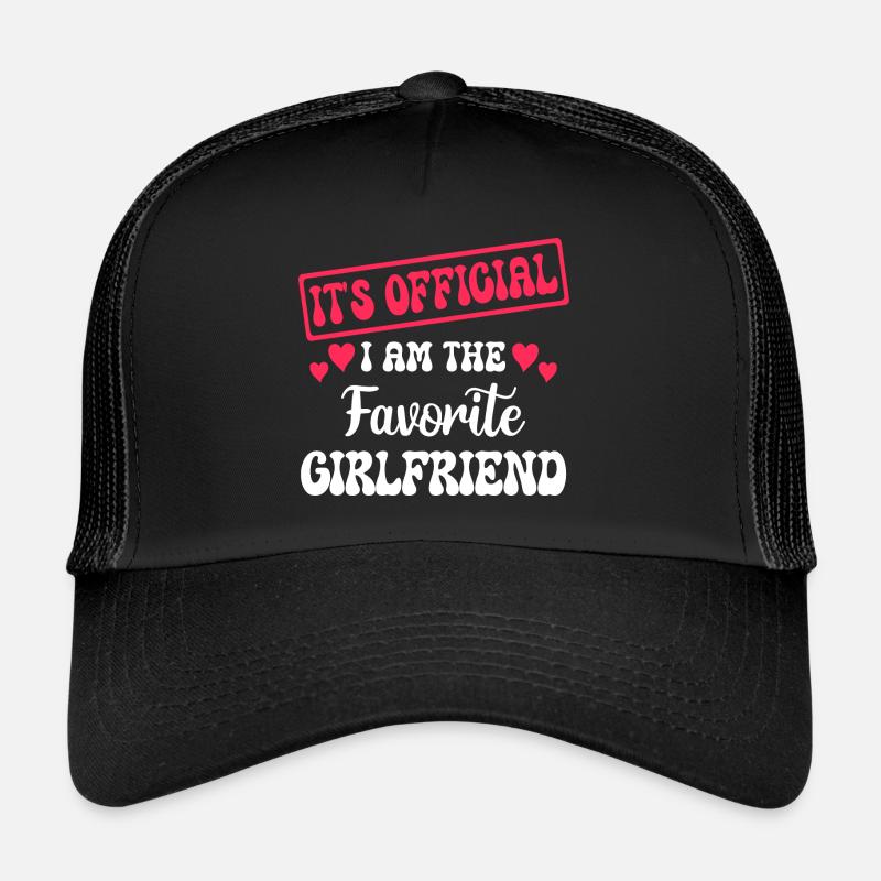 Ich bin Die Lieblingsfreundin Junggesellenabschied & Hochzeit Trucker Cap