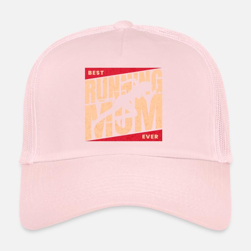 Marathonläufer Mama Beste Läuferin Mama Trucker Cap