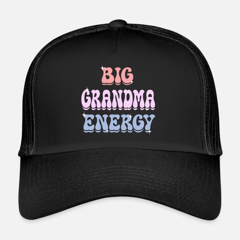 Oma Oma voller Energie Ehefrau Oma Trucker Cap