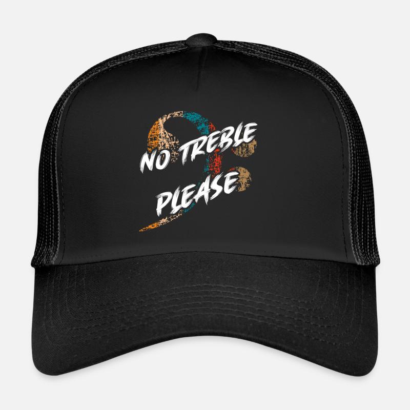 Basses, Pas d’aigus, Tonalités basses, Slapping Lignes de basse Casquette trucker 