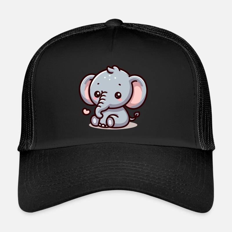 ELEFANT TIER BABY NIEDLICH KLEIN KIND GESCHENKIDEE Trucker Cap