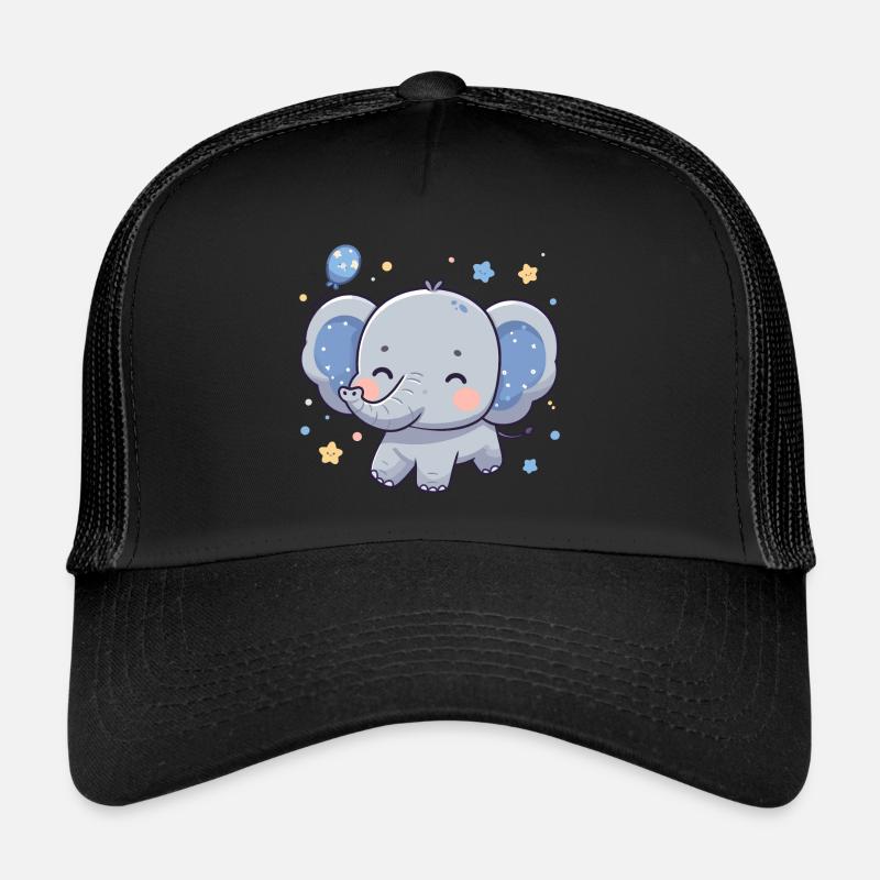 ELEFANT TIER BABY NIEDLICH KLEIN KIND GESCHENKIDEE Trucker Cap