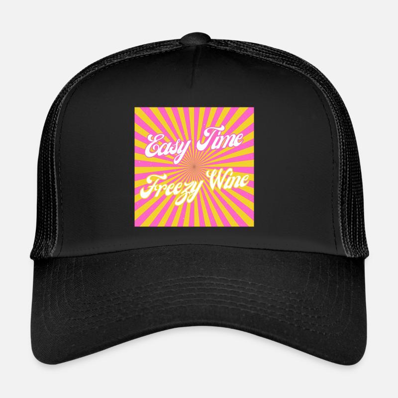 Easy Time Freezy Wine Trucker Cap