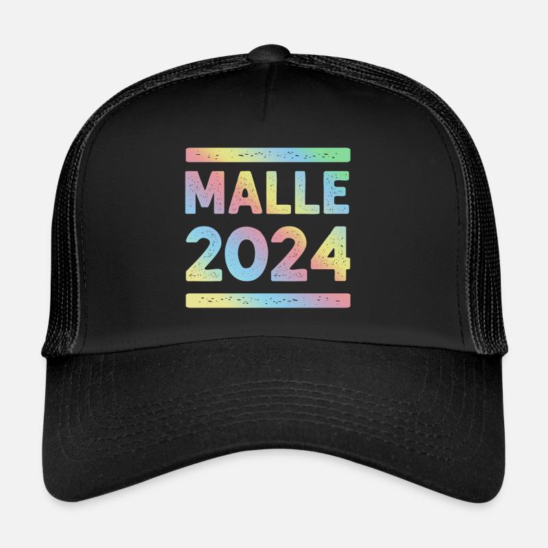Malle 2024 Bunt Urlaub Team Trucker Cap