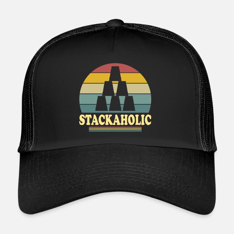 Cup Stacing Stackaholic Sport Stapeln Trucker Cap
