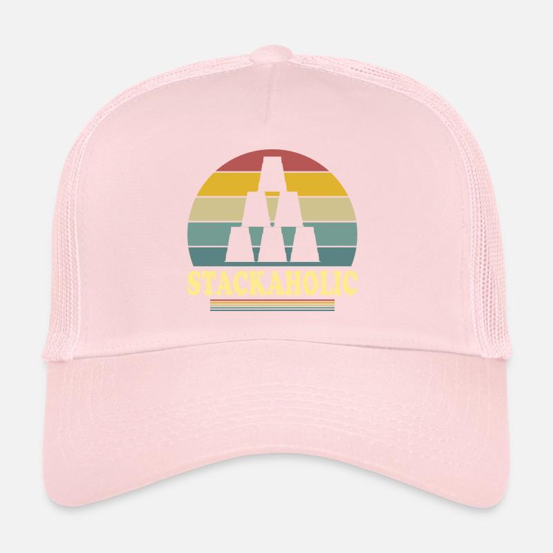 Cup Stacing Stackaholic Sport Stacking Trucker Cap