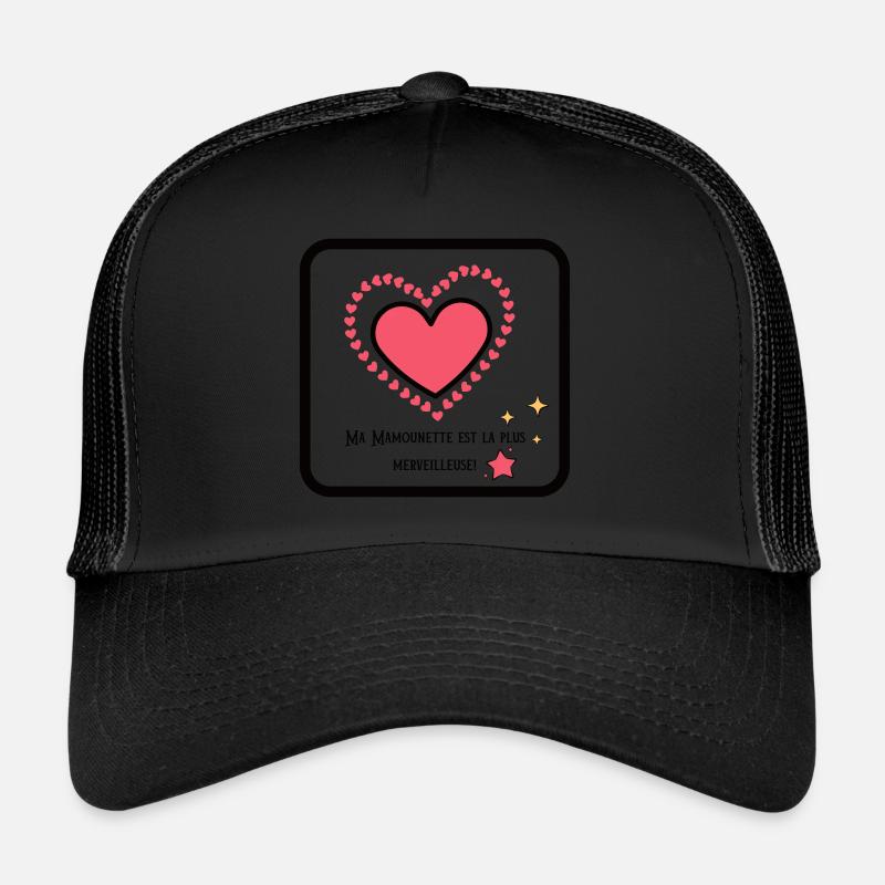 Meine Mamounette ist wunderbar Trucker Cap