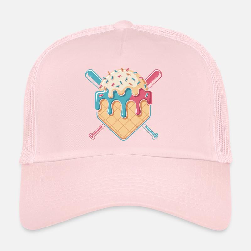 Baseball Player Trucker Cap