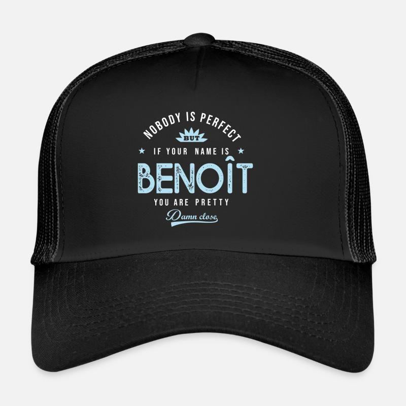 Benoît tshirt personnalisé prénom cadeau benoit Casquette trucker 