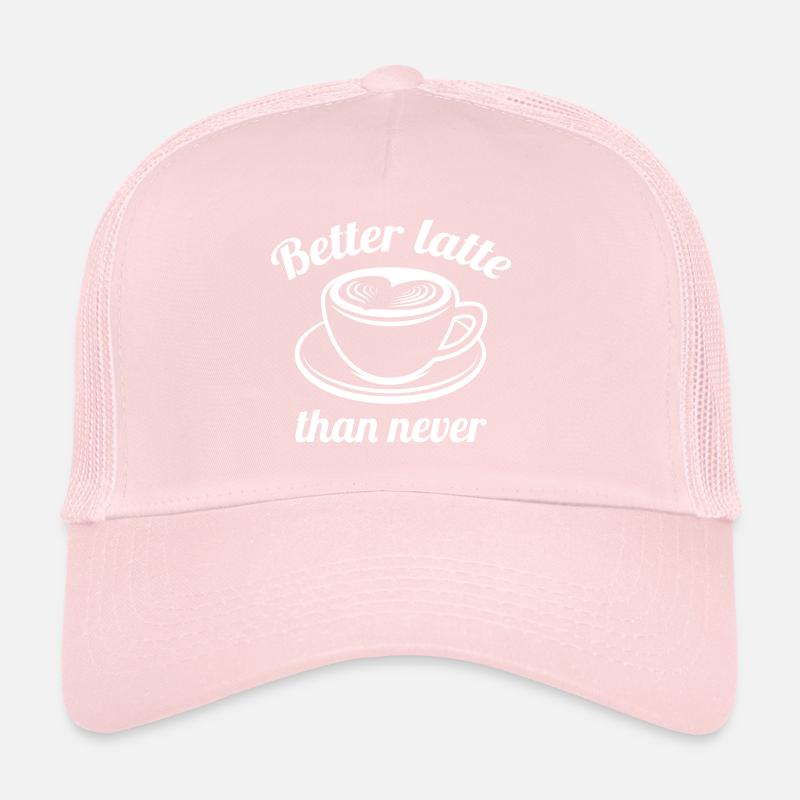 Meilleur latte que jamais Casquette trucker 