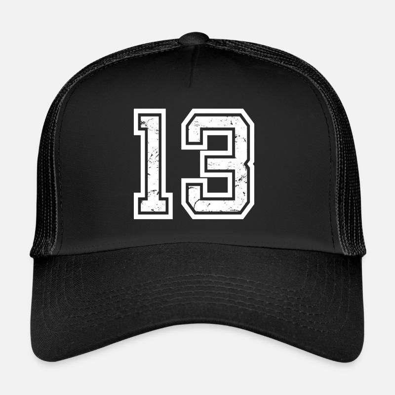 Cool Number 13 - 13 ans 13th Birthday Gift Casquette trucker 