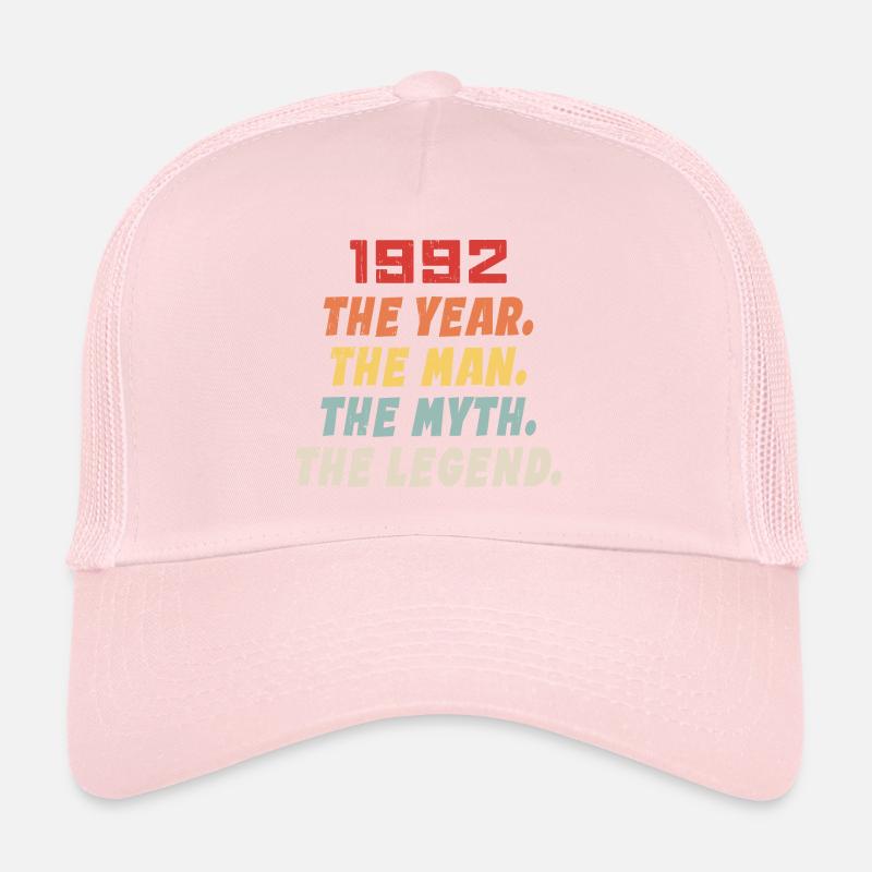 1992 Geburtstagsgeschenk, die Legenden geboren 1992 Trucker Cap