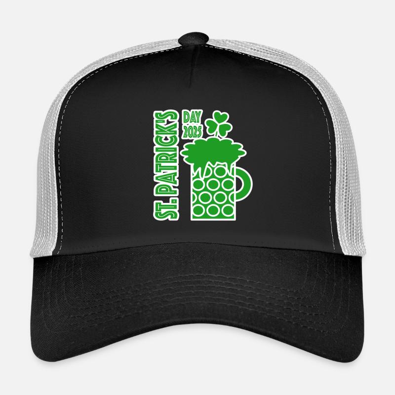 Fête de la Saint-Patrick 2025 Casquette trucker 