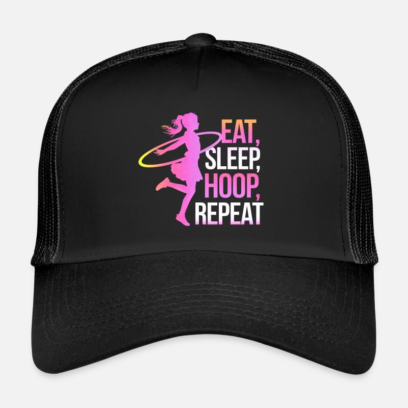 Danse Cerceau Fille Danseuse Cerceau Casquette trucker 