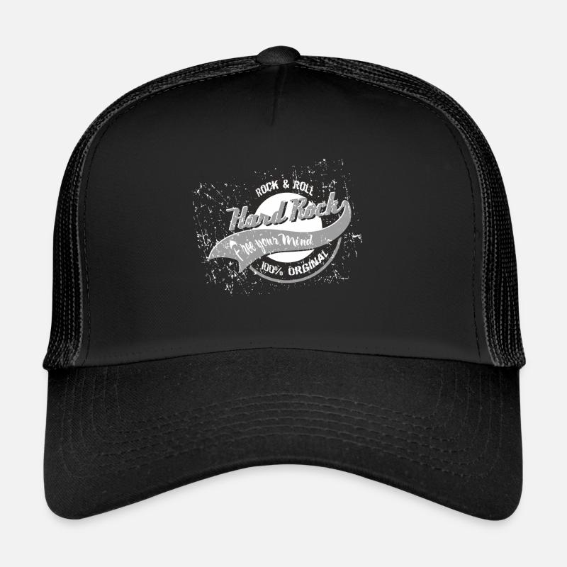 Hard Rock - Trucker Cap - Schwarz/Schwarz