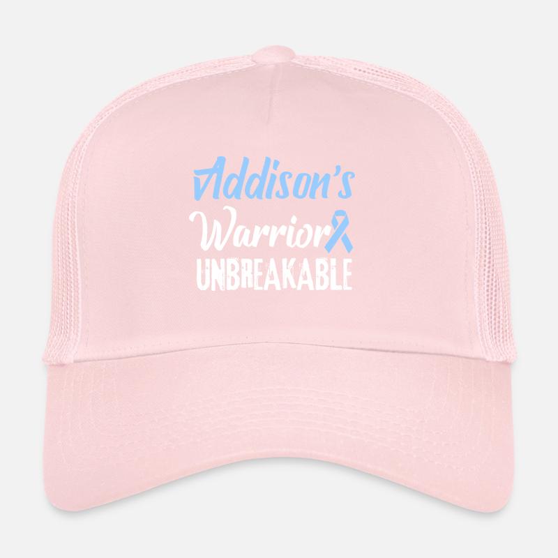 Addison's Disease Awareness Warrior Trucker Cap