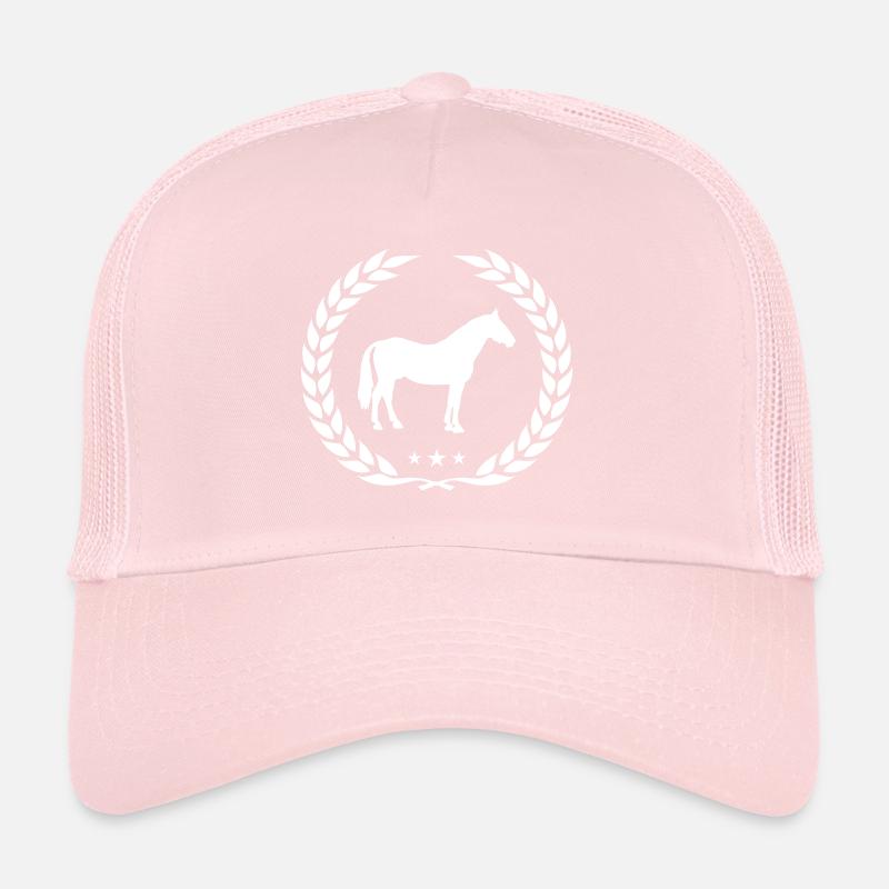 horse silhouette Trucker Cap