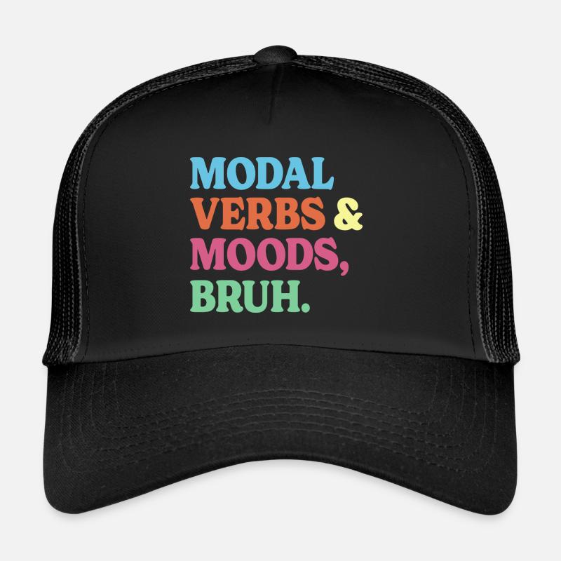 Humour Enseignant Professeur De Lettres Anglais Casquette trucker 