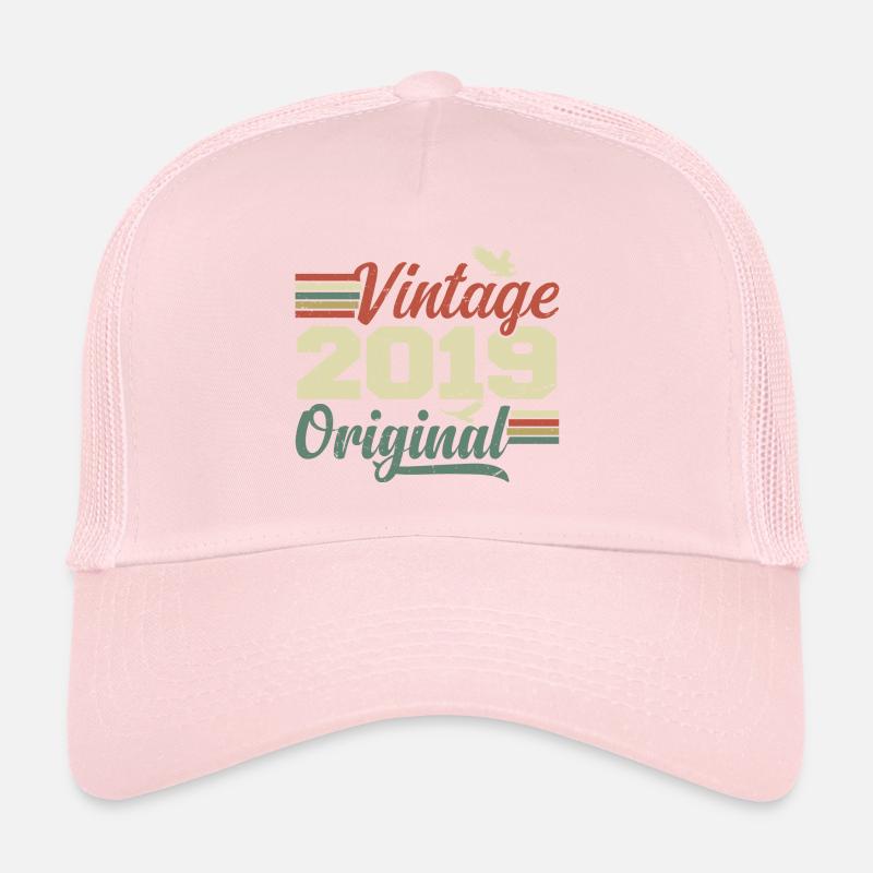 Vintage 2019 Retro Jubiläumsgeschenk Trucker Cap