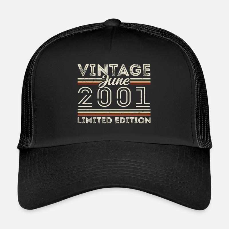 June 2001 June Birthday Present June 2001 Trucker Cap