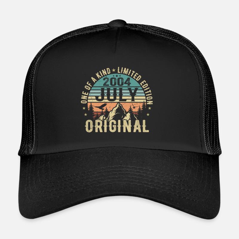 Juli 2004 Geburtstag Juli 2004 Geburtstagsgeschenk Trucker Cap