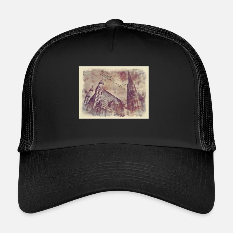 Vienne Vienna Autriche Austria Stephansdom Casquette trucker 