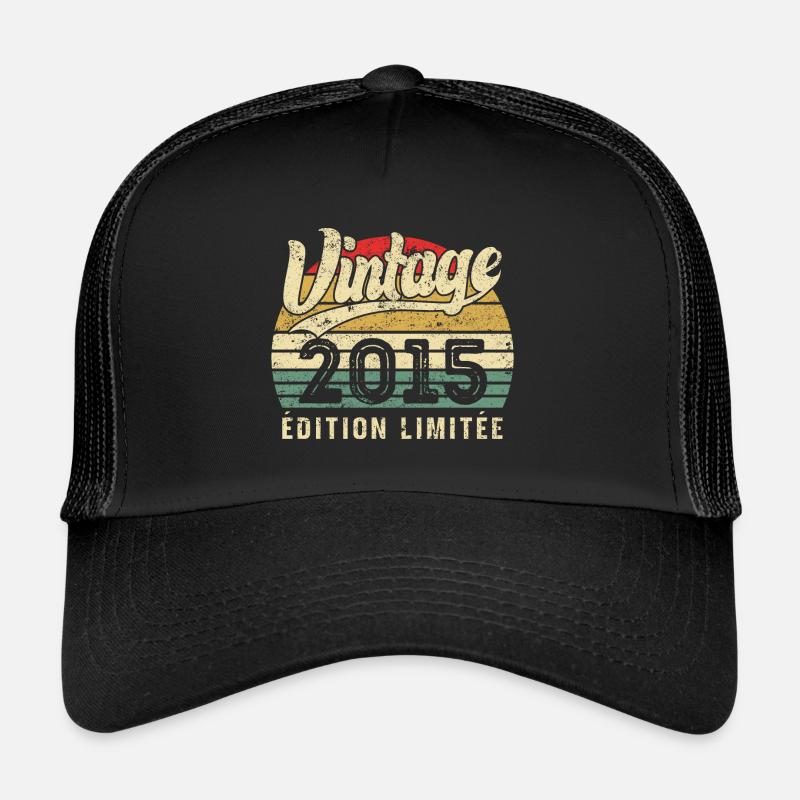 Vintage Geburtstagsgeschenk 2015 Limited Edition Trucker Cap