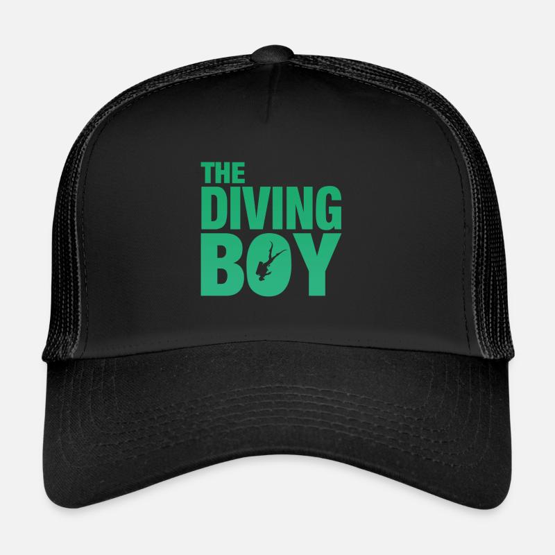 Diving, Taucher, Spruch Trucker Cap