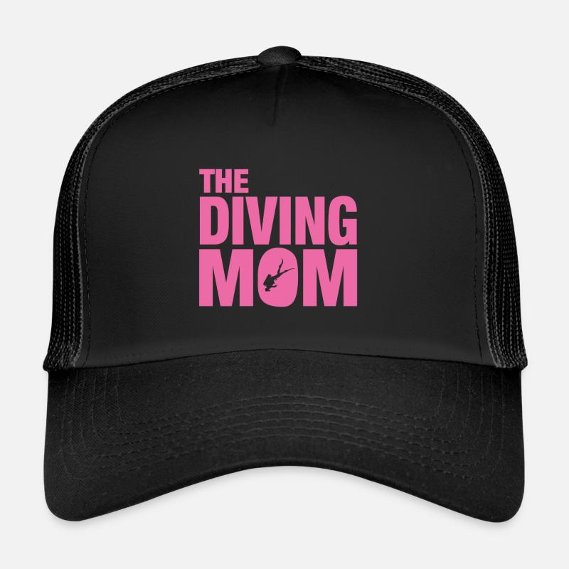 The Diving Mom Trucker Cap