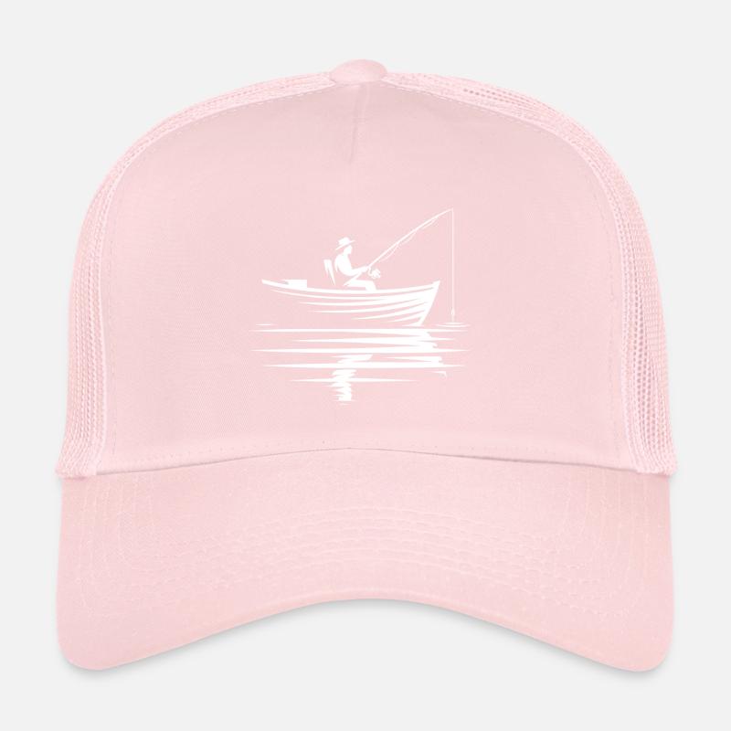 La tranquillité du pêcheur Casquette trucker 