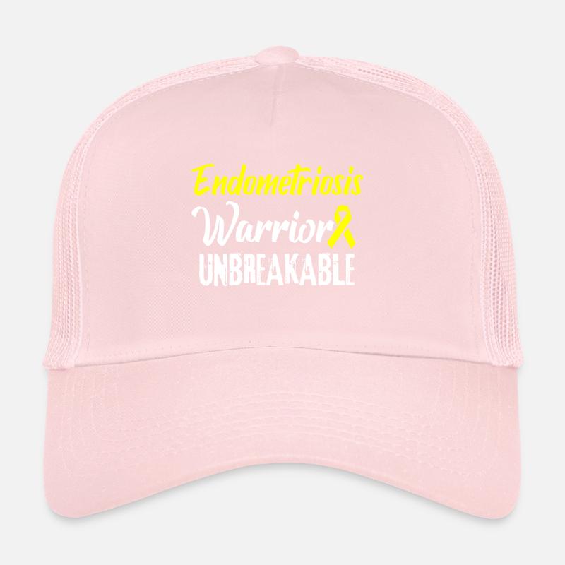 Endometriose-Krankheit Bewusstsein Krieger Trucker Cap