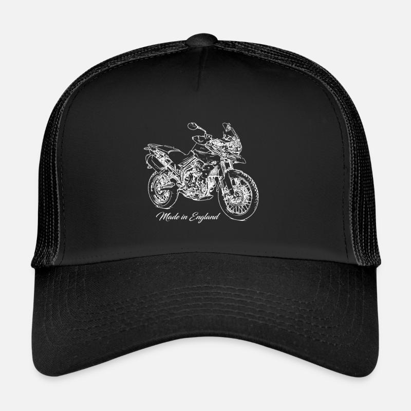 Adventure - Made in England - Moto Casquette trucker 