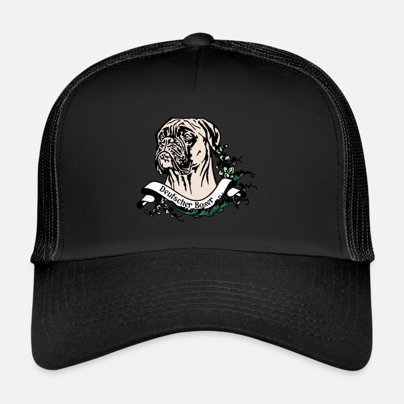 BOXER coloré vers 1900 Casquette trucker 