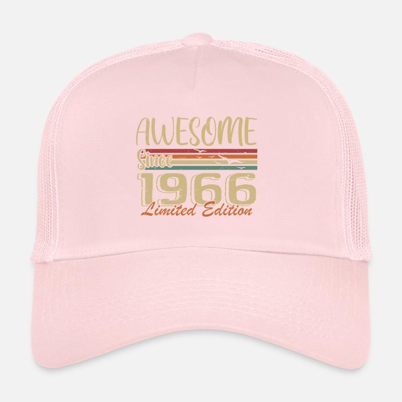 Legends were born in 1966 Vintage 1966 Trucker Cap