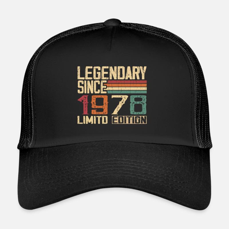 Original 1978 Vintage Geburtstagsgeschenk 1978 Trucker Cap