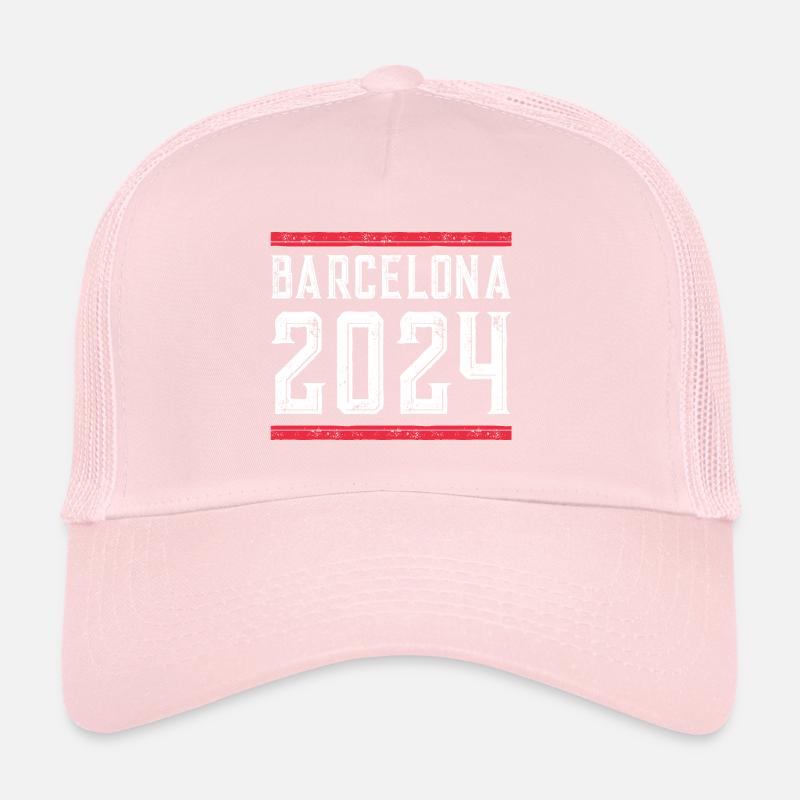 Jours fériés Barcelone 2024 Casquette trucker 