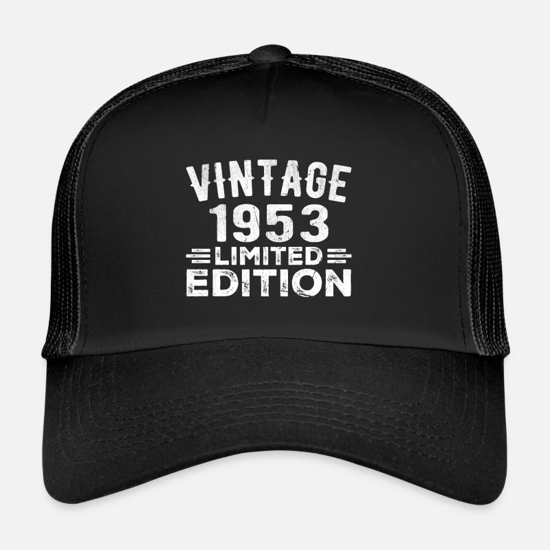 Année de naissance 1953 Année de naissance Millésime 1953 Casquette trucker 
