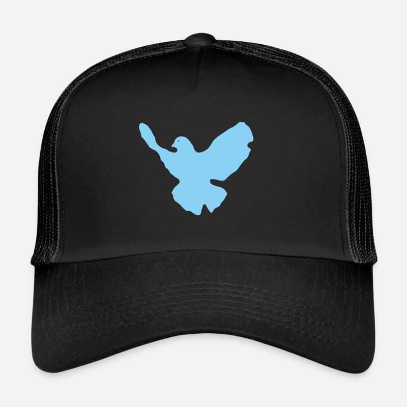 colombe de la paix Casquette trucker 