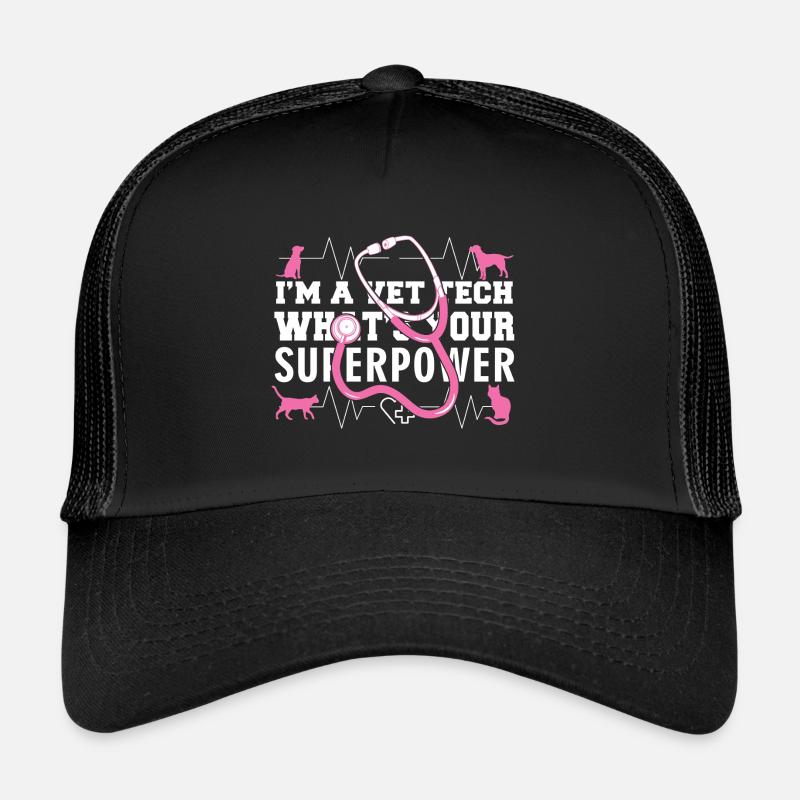 Veterinary Technician Trucker Cap