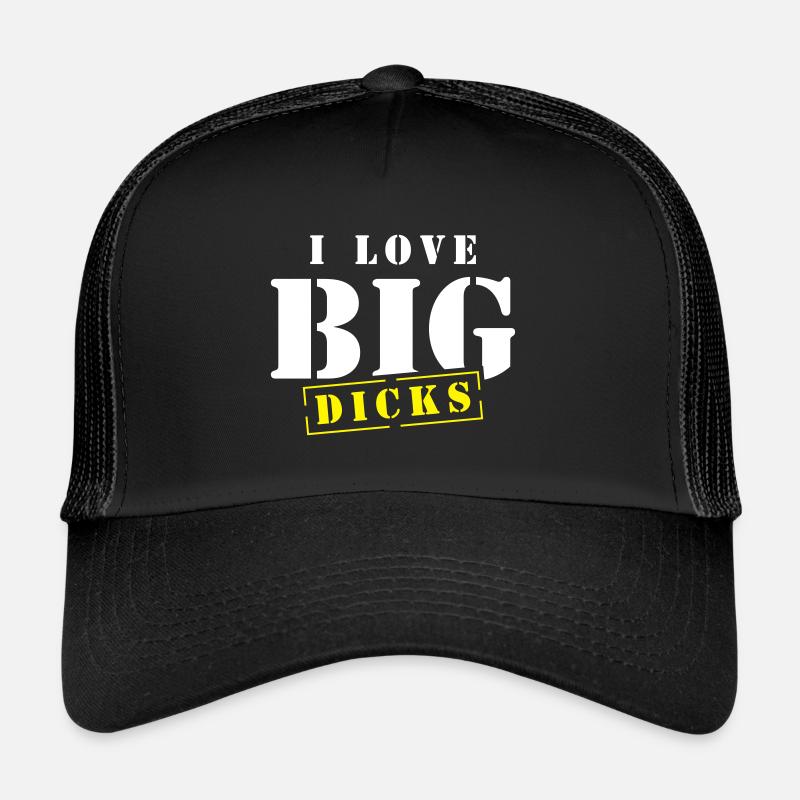 dicks love pénis Casquette trucker 