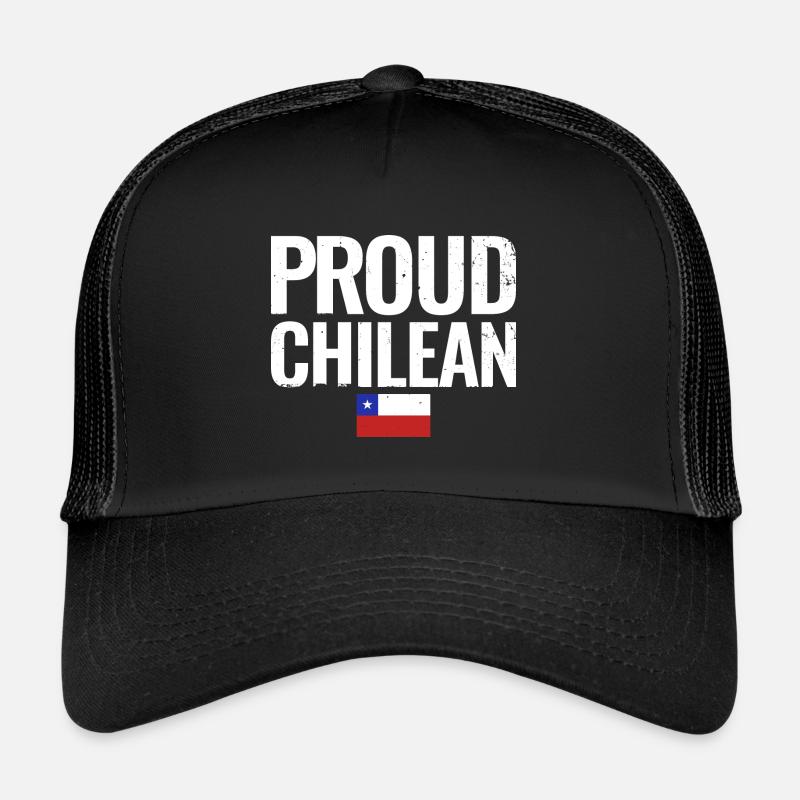 Proud Chilean Chile Flag Trucker Cap