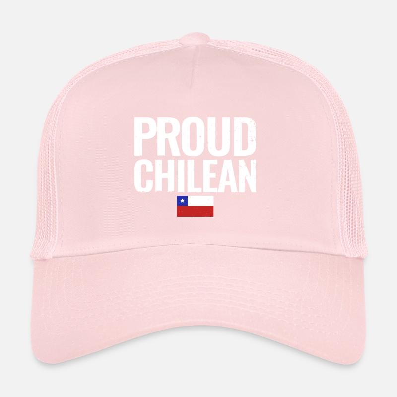 Proud Chilean Chile Flag Trucker Cap