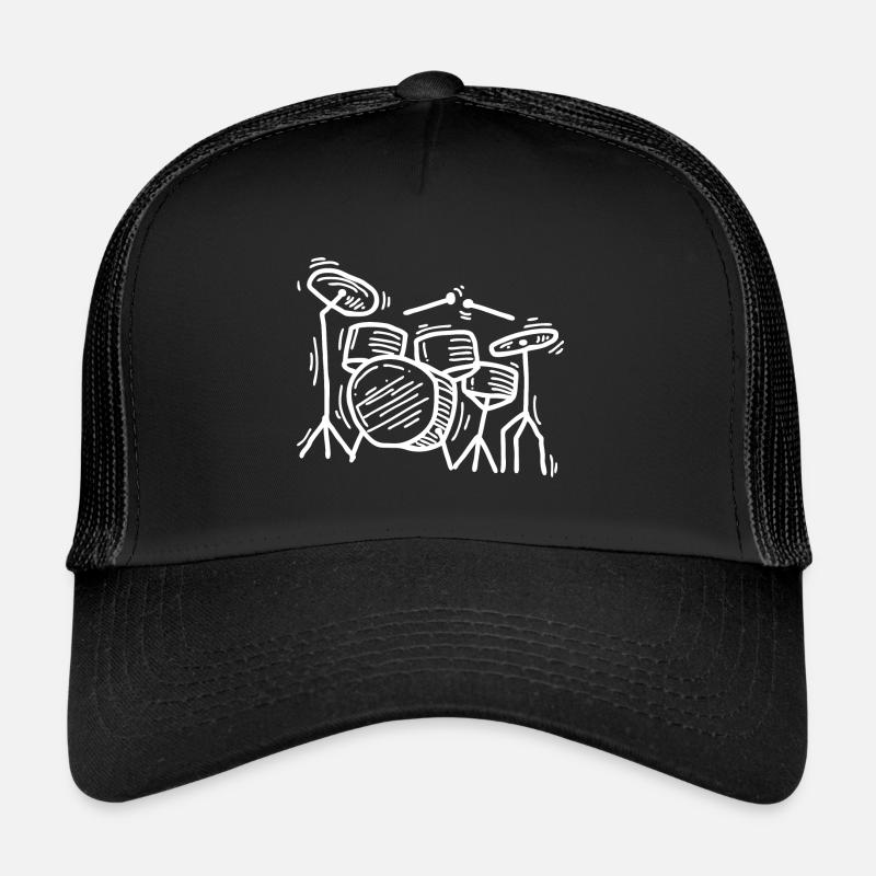 Batterie Schlagzeuger Trucker Cap