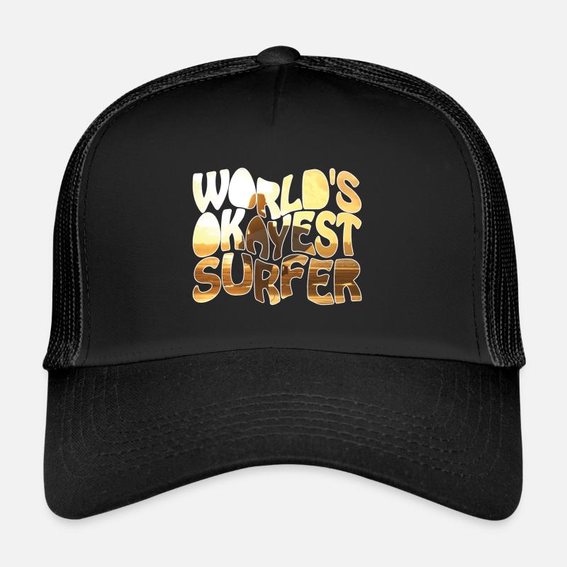 Le surfeur le plus correct du monde Casquette trucker 