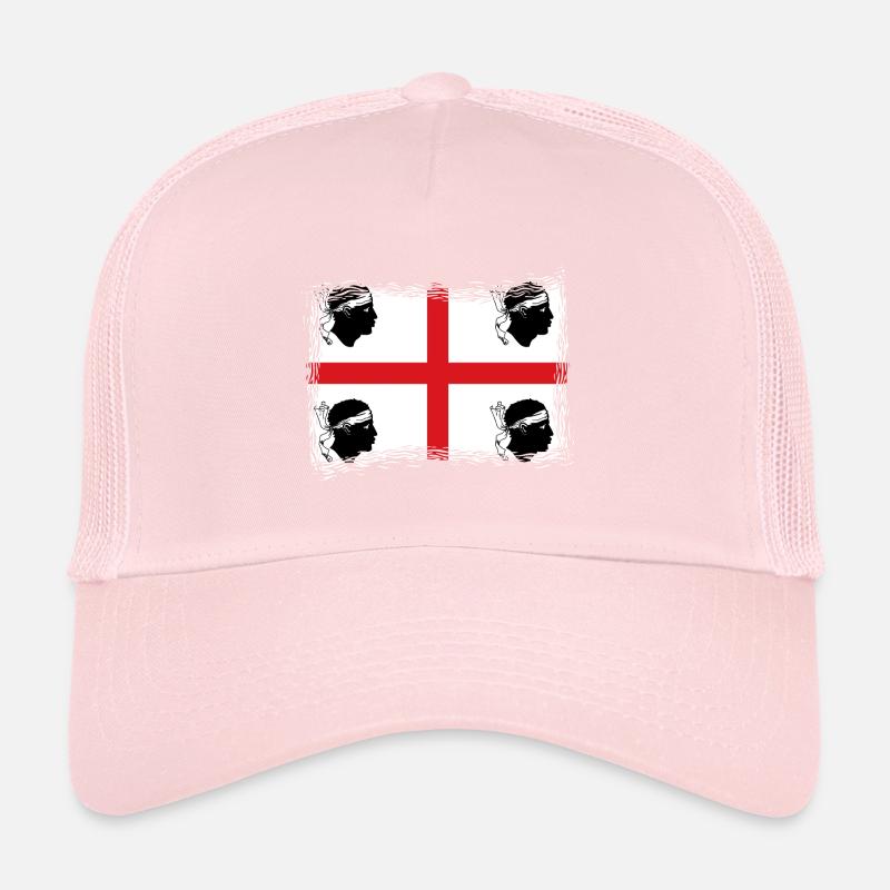 Sardaigne Drapeau Sarde Drapeau Sardegna Drapeau Casquette trucker 