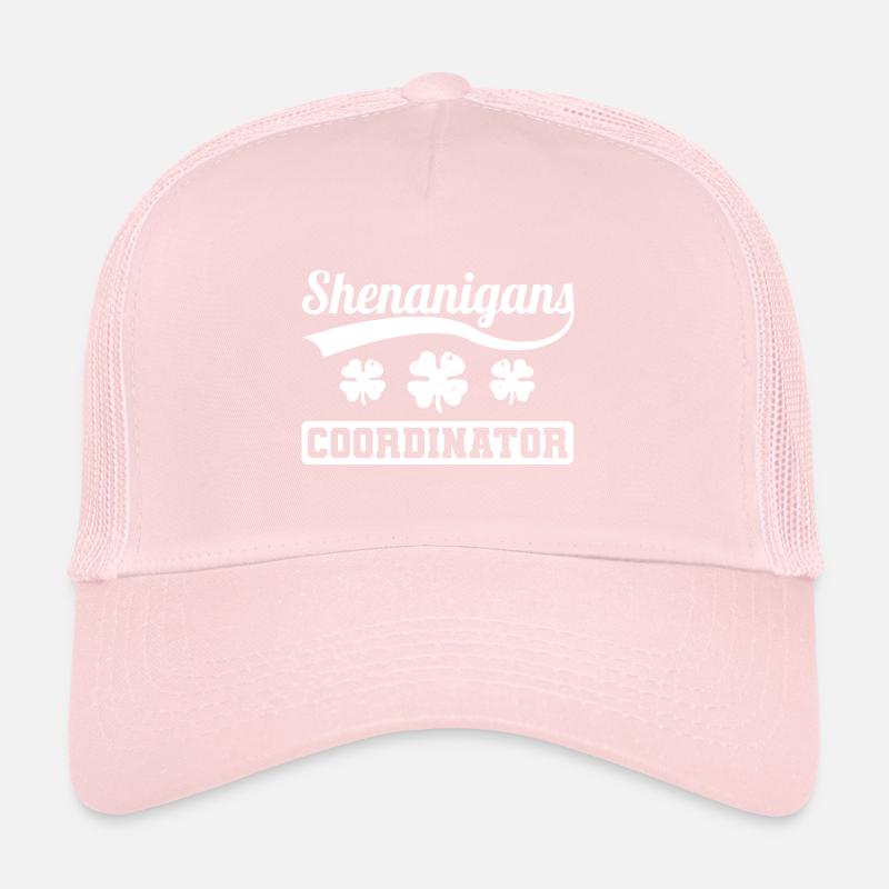 Shenanigans Coordinator Clover Trucker Cap
